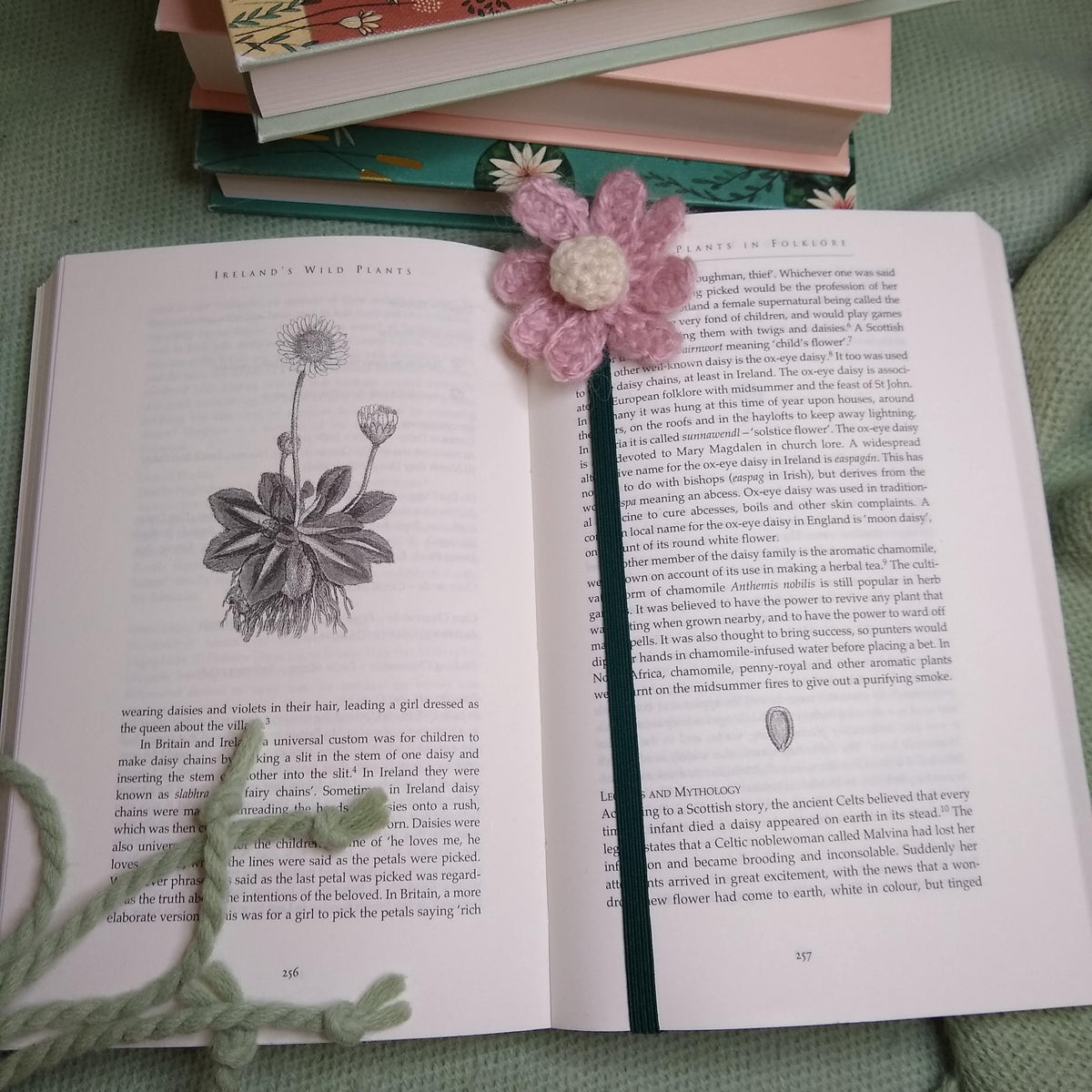 Daisy Flower Bookmark (without leaf)