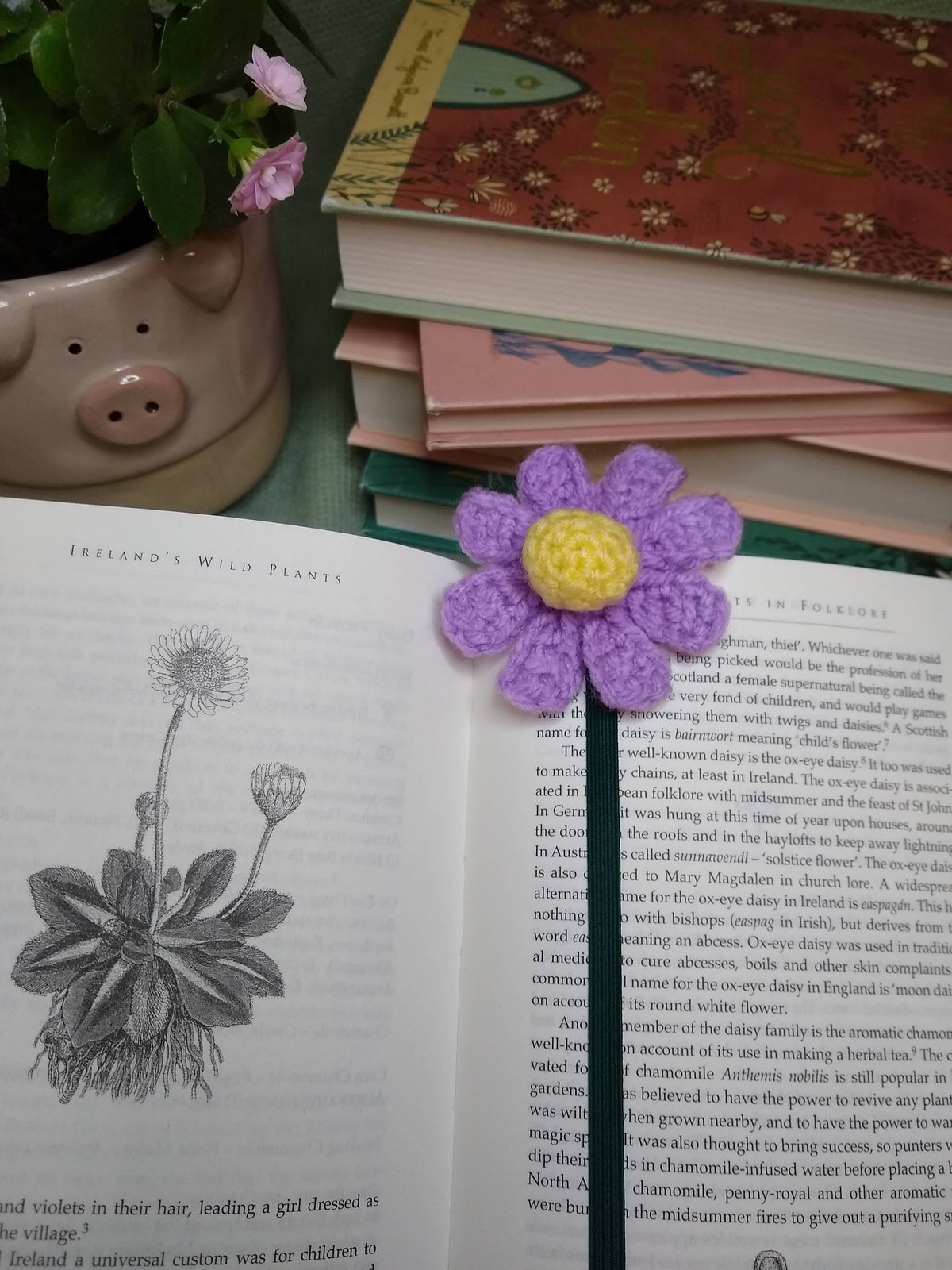 Daisy Flower Bookmark (without leaf)